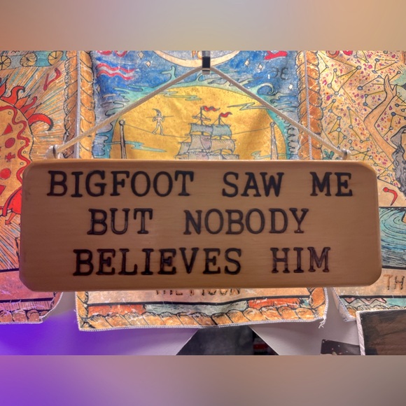 Wooden Sign (3.5”x9.5”) - Picture 1 of 2